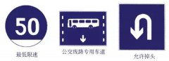  高速公路指示标 这些标志一般是在高速才有的平常看不见